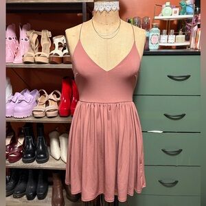 Mauve Mini Dress